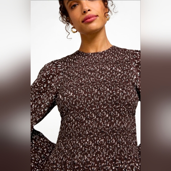 Melody Smocked Dress Madewell - Picture 4 of 9